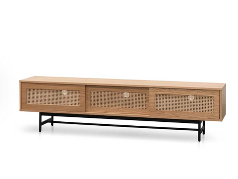 Rattan TV Unit