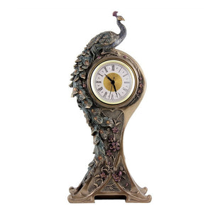 Peacock Table Clock - Notbrand