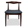 Elbow Dining Chair CH20 Hans Wegner Premium Replica - Dark Brown - Notbrand