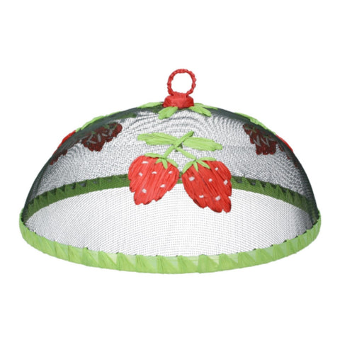 Gisela Graham food mesh cover strawberry design