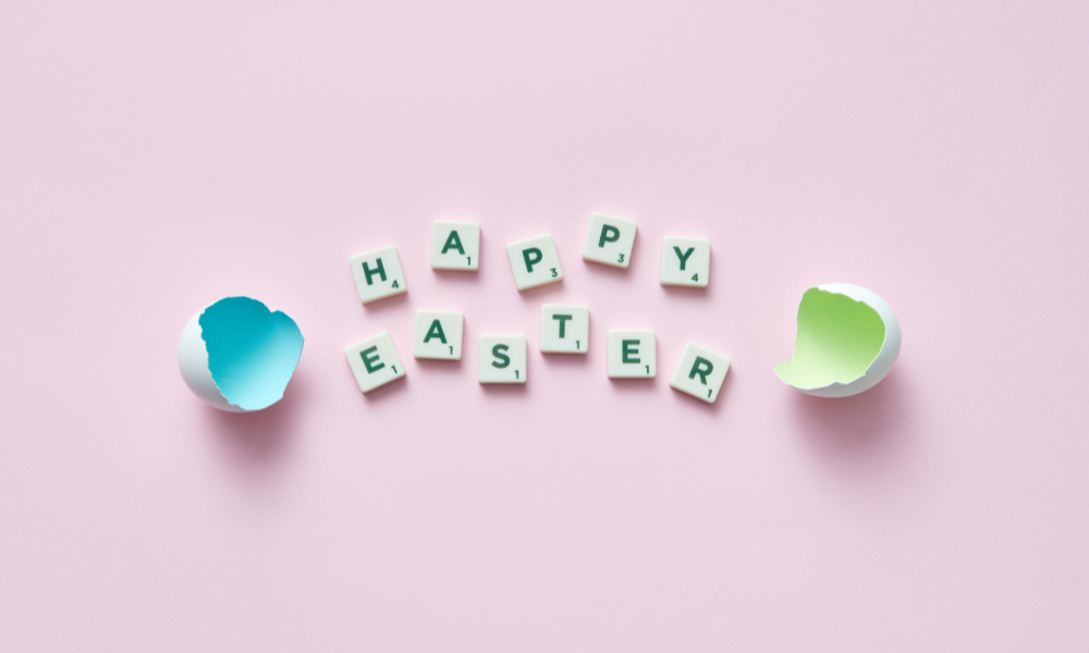 Happy Easter Blog Banner