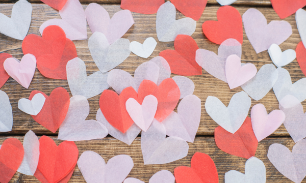 Paper Hearts DIY Valentines Day Activity
