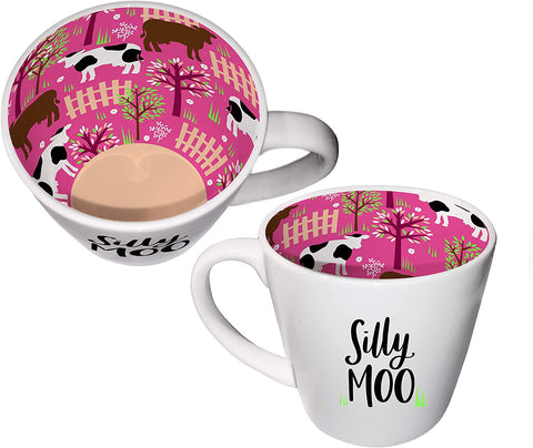 silly moo novelty gift mug