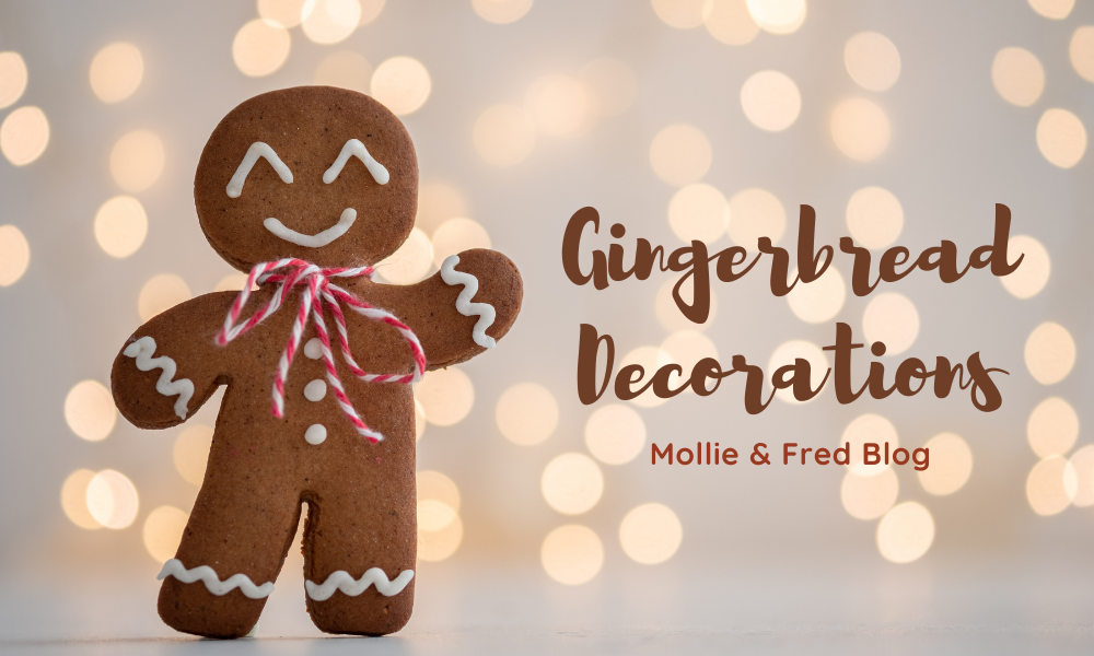 Gingerbread Decorations Blog Banner