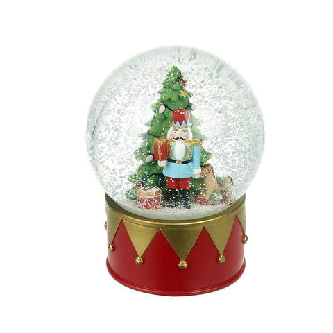 Heaven Sends Nutcracker Christmas Snow Globe