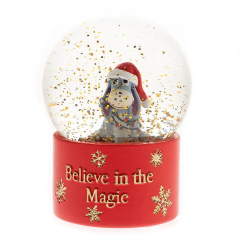 Eeyore Disney Christmas Snow Globe