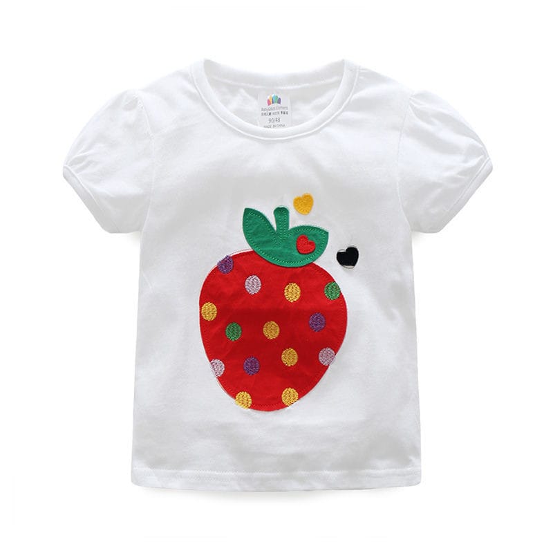 Children’s T-Shirt Women’s Short-Sleeved New Korean Style Summer Coat Bottoming Shirt