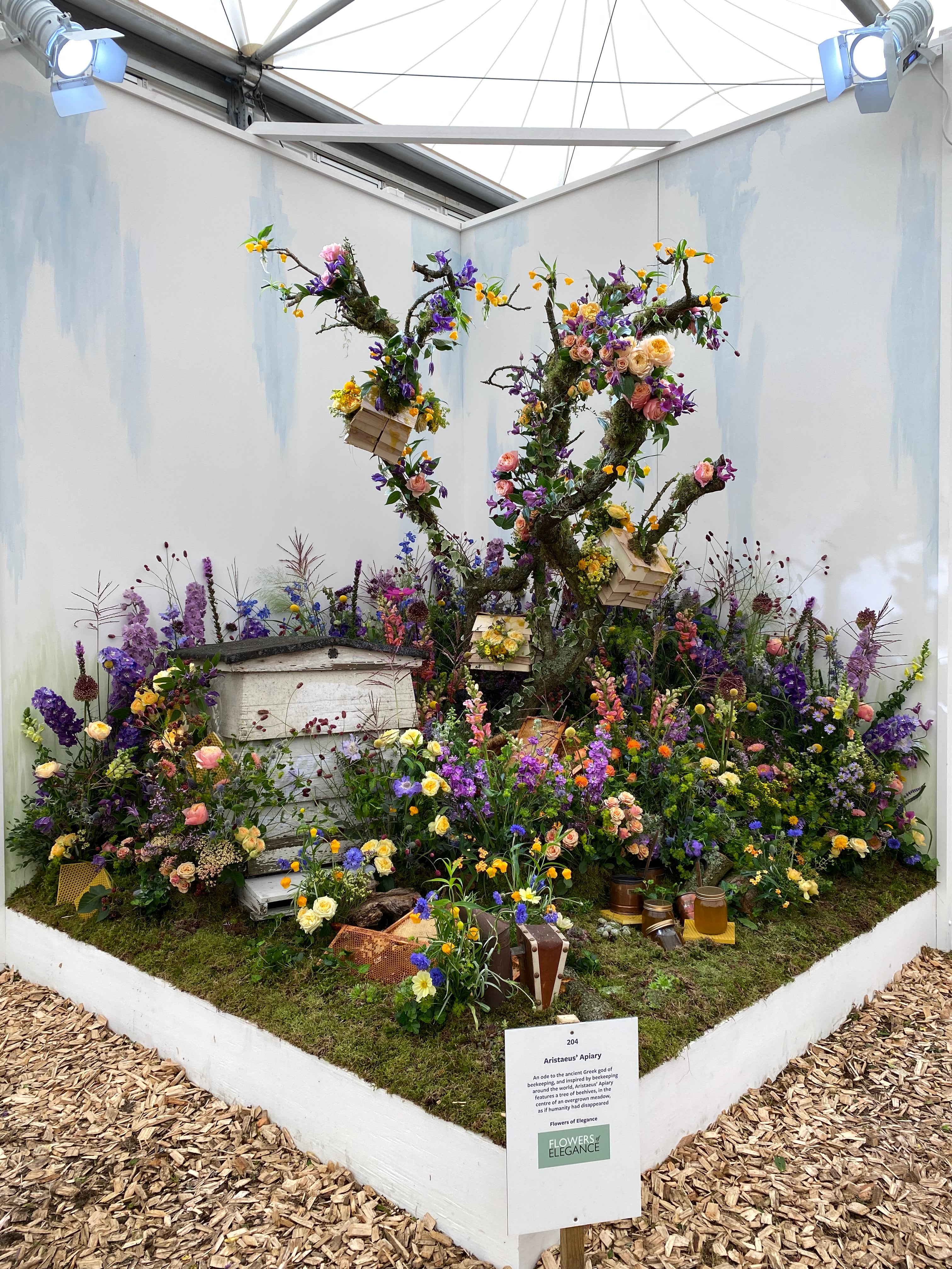 RHS Chelsea Flower Show Floral Installation 