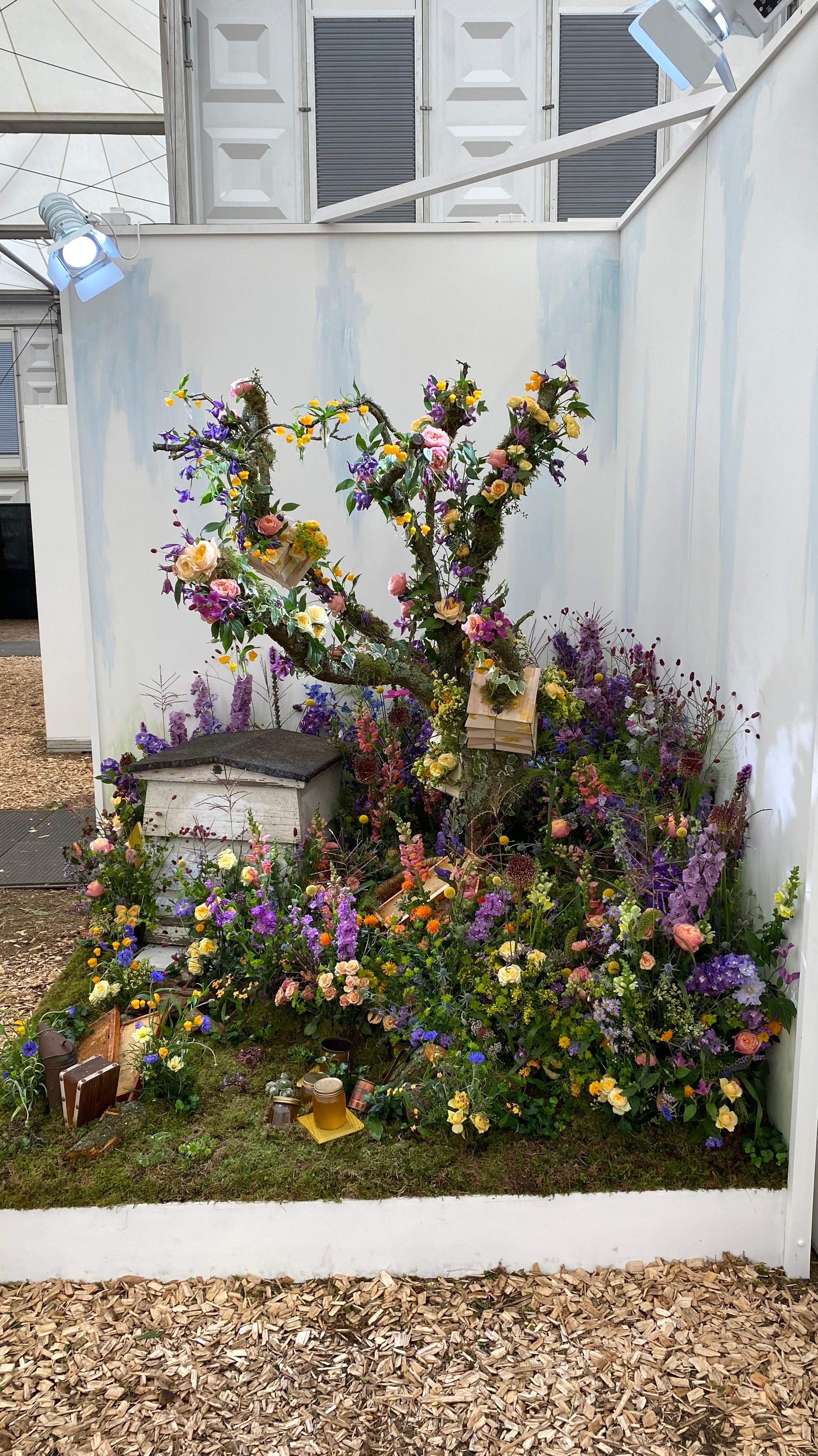 RHS Chelsea Florist Flower Installation 2021 Flowers of Elegance Droitwich Florist Worcester Florist