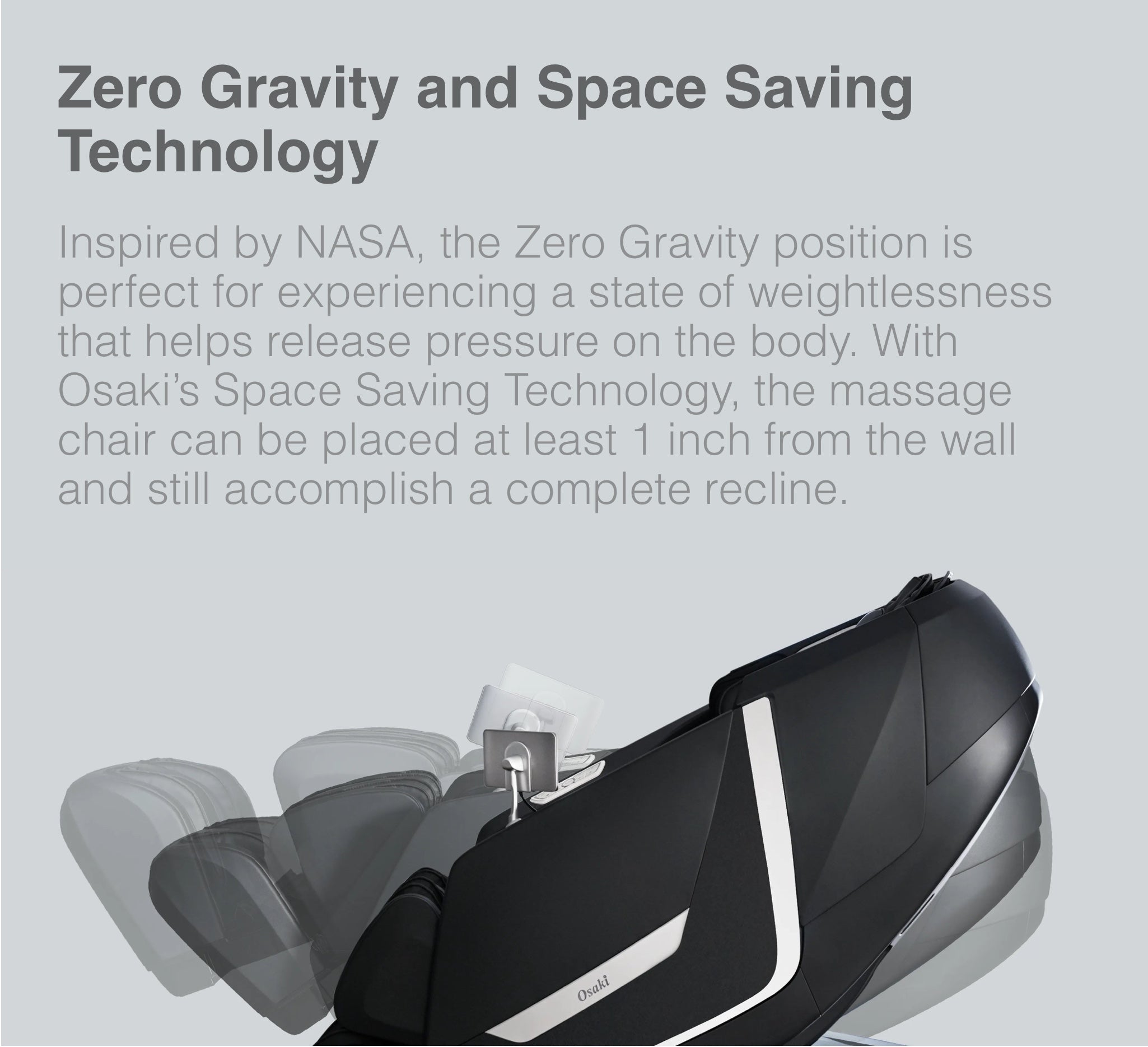 Osaki OP-Kairos 4D LT Massage Chair Zero Gravity