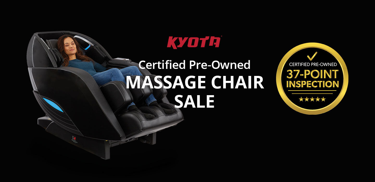 Yosei M868 4D Massage Chair (Certified Pre-Owned)