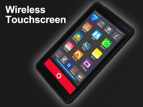 Most technically up-to-date, smart WIRELESS TOUCHSCREEN CONTROL. Same platform as smartphones'