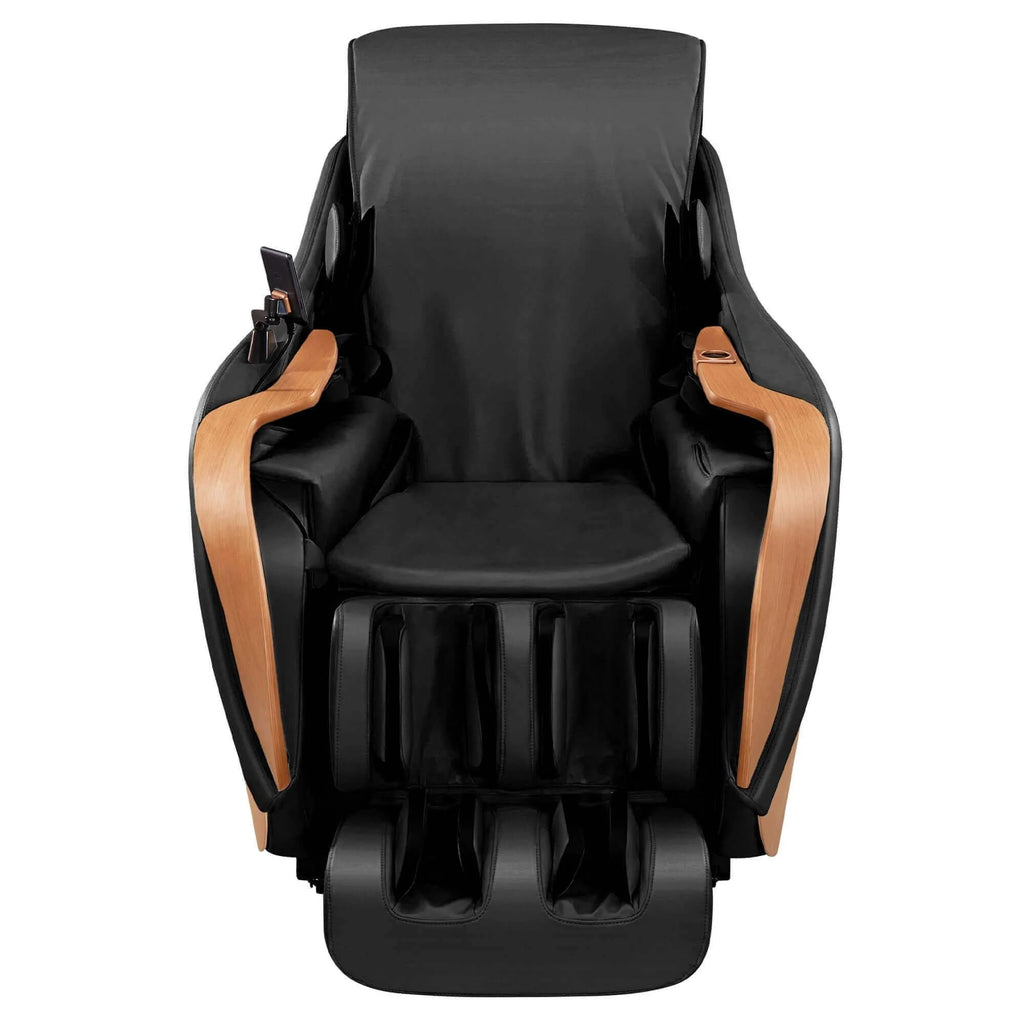 D.Core 2 - Made in Japan Ultra Premium Massage Chair w/ Oak Side Panels Sleek Design