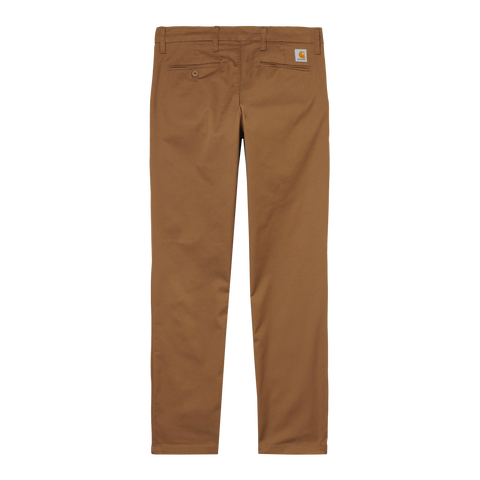 Pantalón Sid de Carhartt WIP en marrón Hamilton