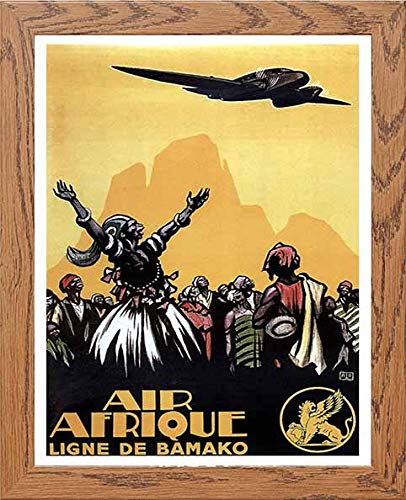 Vintage Poster Air Afrique - LUMARTOS