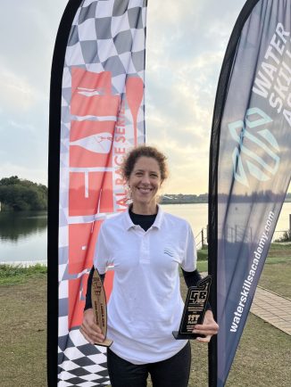 Helen Russell Double win Paddleboarding