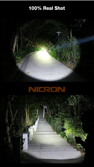 Nicron 600lm Magnetic Twist Flashlight B74