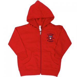 udskille En skønne dag skrot TODDLER ZIP FLEECE HOODIE - RED – Touchstone Uniform Shoppe (Creme)