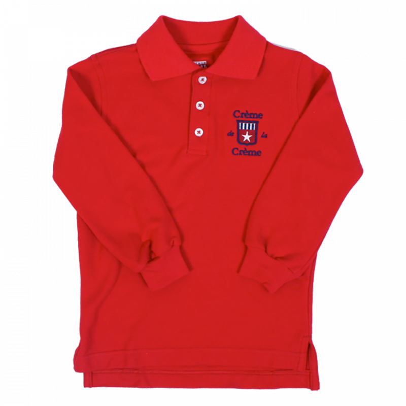 boys long sleeve polo shirt