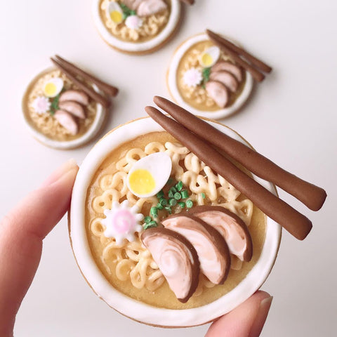 MY BAKER's Top 25 Inspirational Baker Awards - @sweetambs - A delicious in the shape of a tasty bowl complete with chopsticks