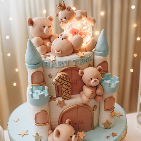 MY BAKER Top 25 Inspirational Baker Awards - @ipohbakery - Teddy bears clamber and climb up a story time castle