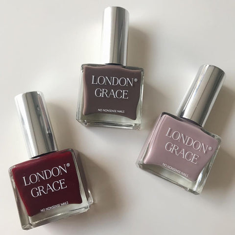 MY BAKER's Valentine's Day Gift Giveaway includes a selection of London Grace's speciality nail varnish