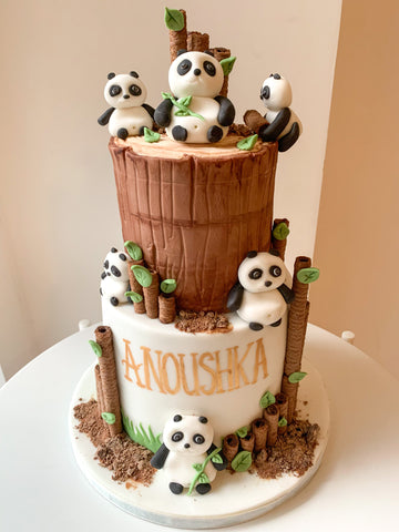 panda cake