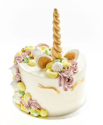 Unicorn buttercream cake 