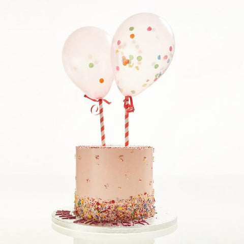 Pink Balloon Cake 