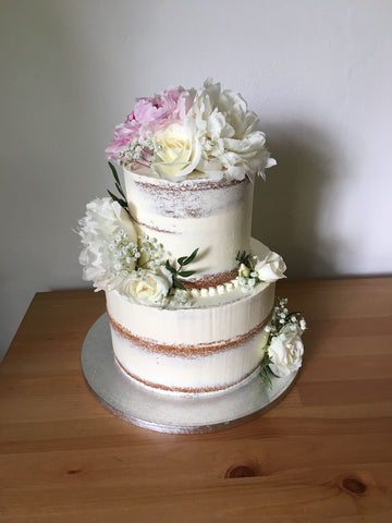 Floral Wedding Cake  - MY BAKER