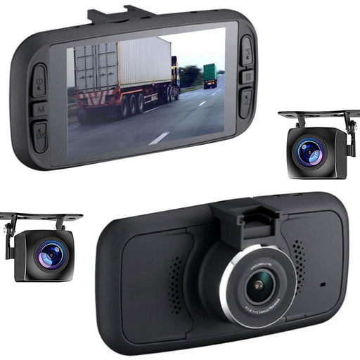 Dartwood Dash Cam with FHD 1080p, 3 LCD, 120° Wide Angle, WDR, Night Vision