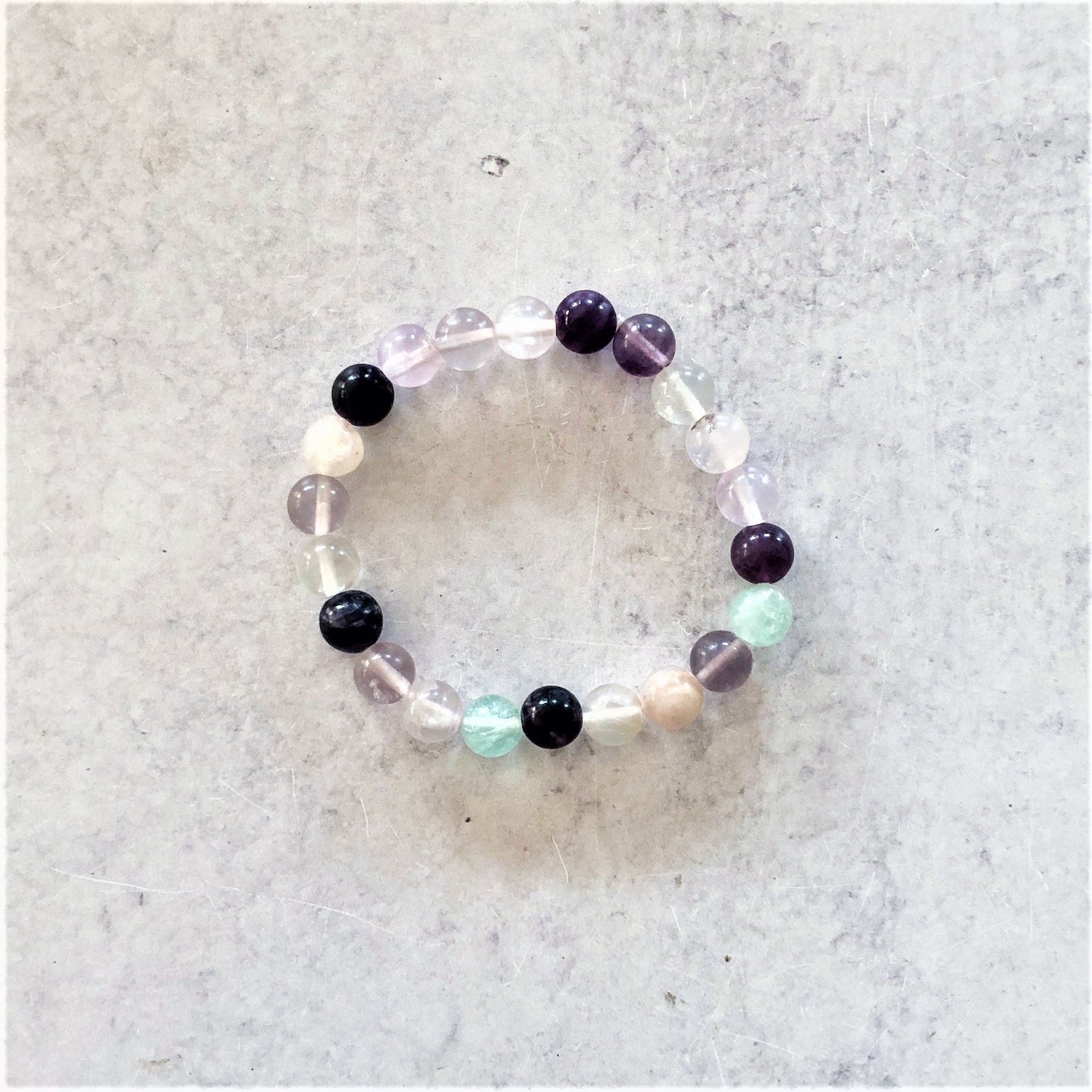 Fluorite Beaded Bracelet