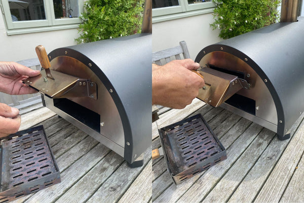 Assembling the Woody Outdoor Pizza Oven step by step