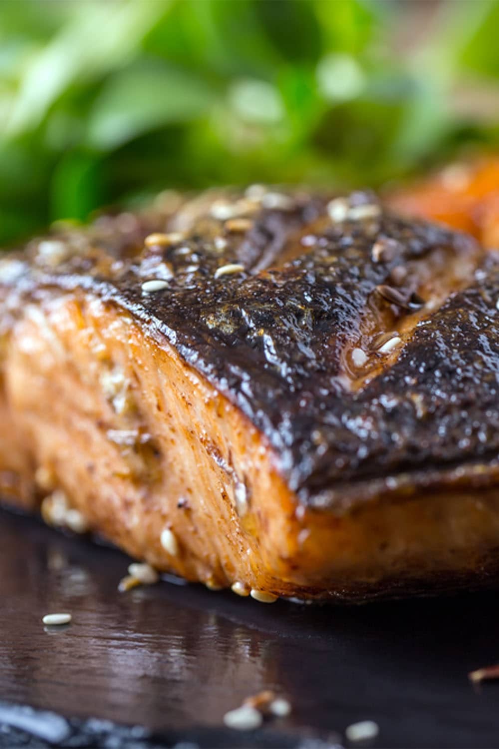 Pan-Fried Salmon With Sesame & Hazelnut Oil Recipe