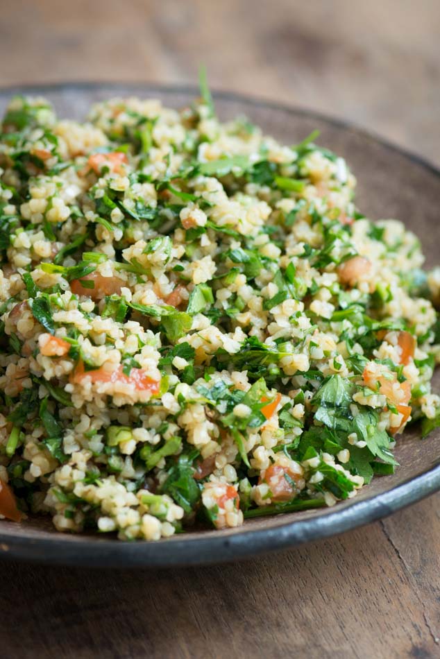 How To Make Tabbouleh Salad With Pomegranate Molasses Dressing – Sous ...