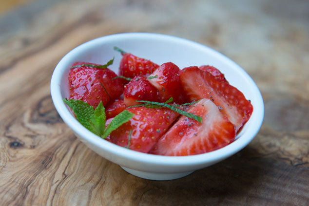 Strawberries and Java Long Pepper