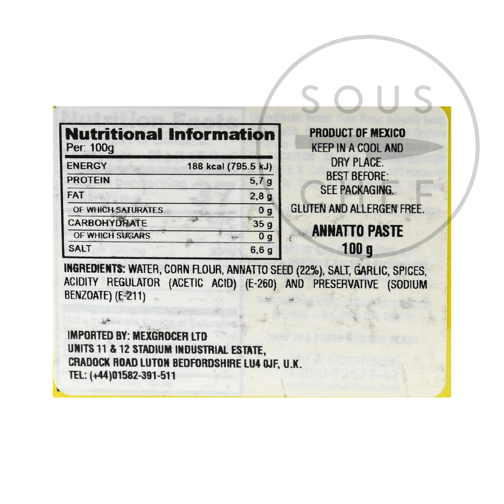 achiote paste ingredients