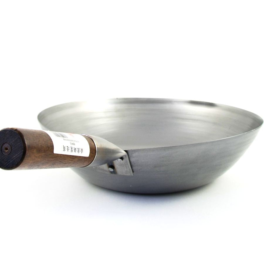 small carbon steel wok