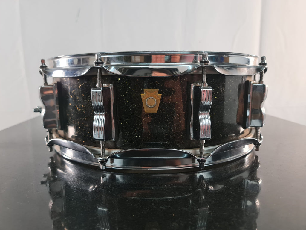 Ludwig '14x5.5' classic maple snare drum- Black Galaxy – Rubix Drums