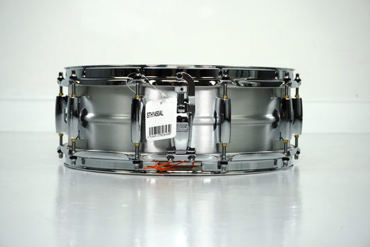 Pearl Duoluxe Chrome-Plated Brass 14 x 6.5 Snare - Cariad Drum Shop