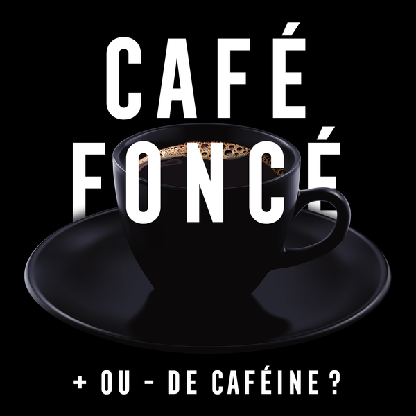 Cafe coffee noir black foncé dark roast