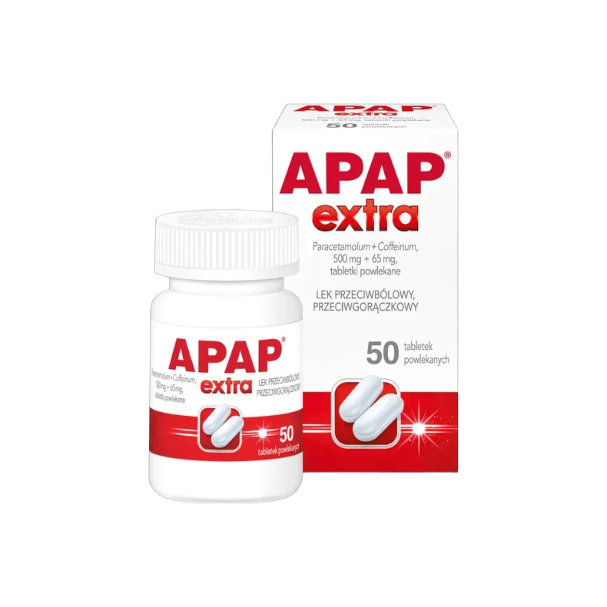 Apap Extra 50 tablets