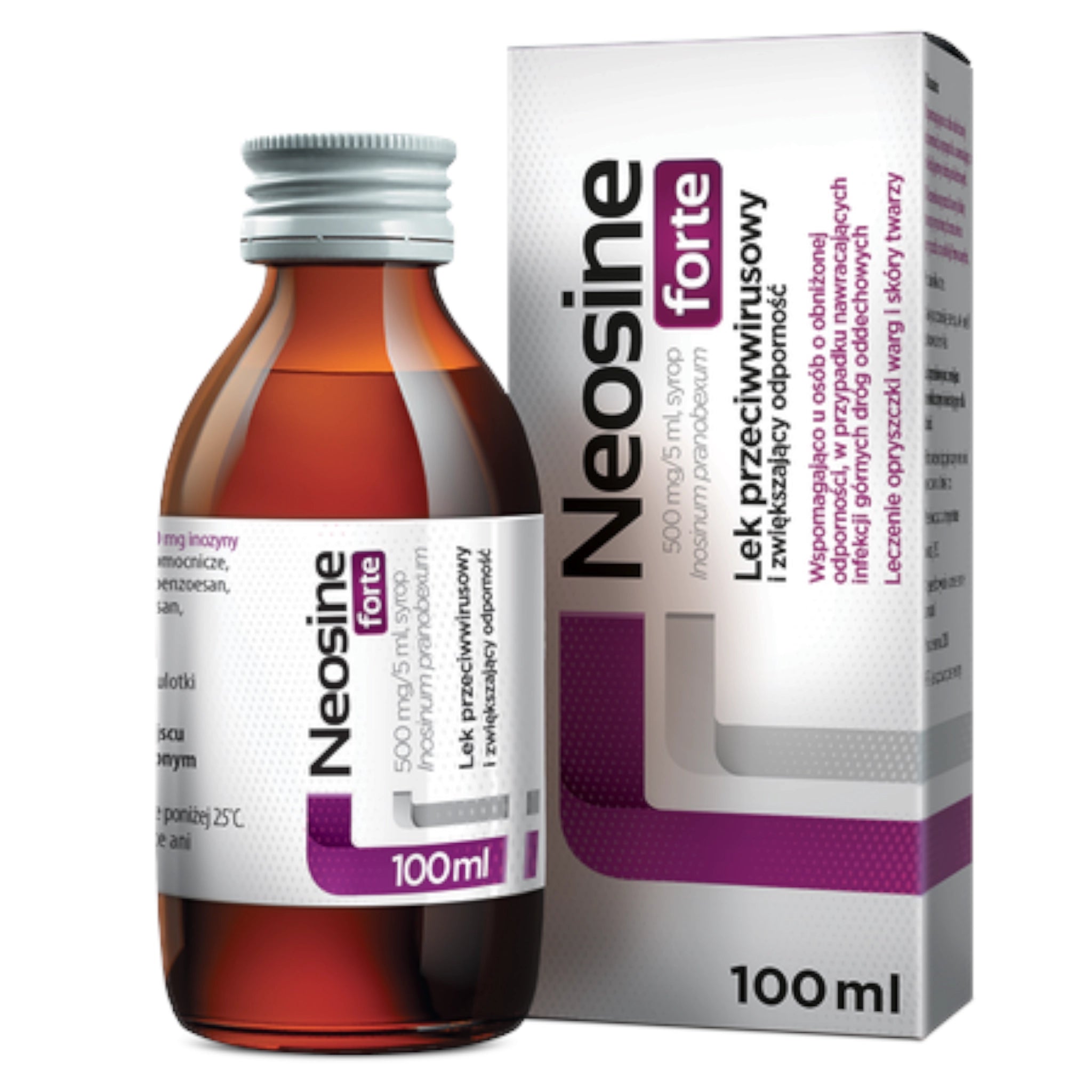 Neosine Forte 500mg/5ml Syrup 100ml