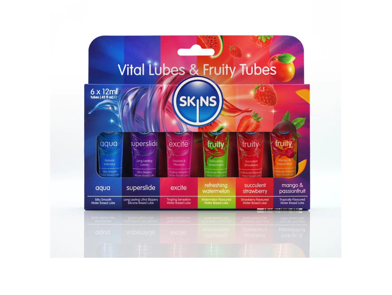 Skins Vital and Fruity Lube Sampler Set