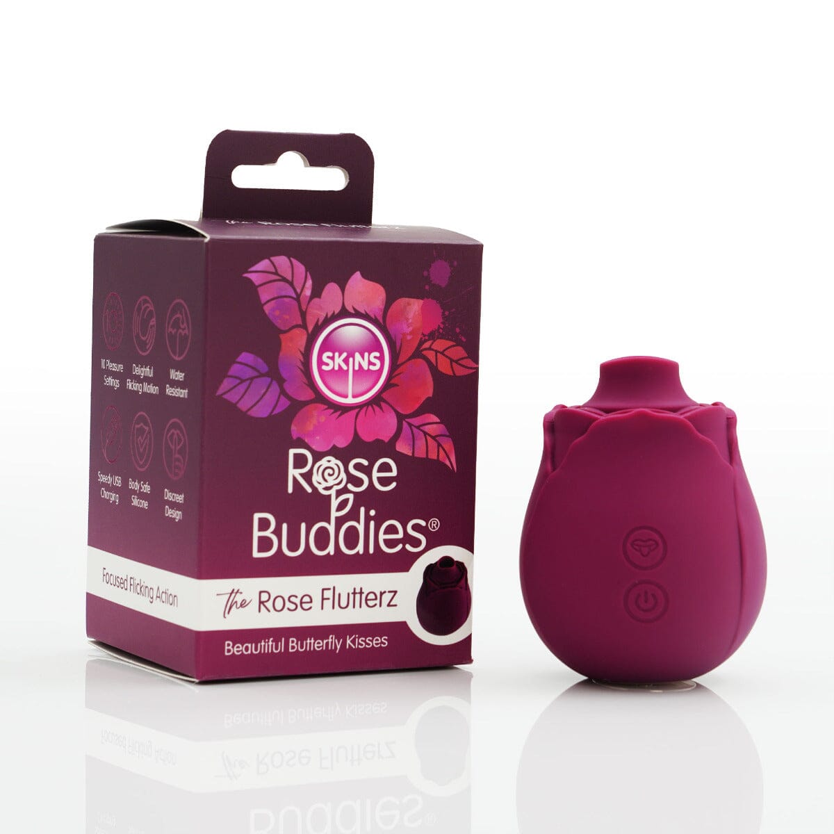 Rose Flutterz - Skins Buddies Vibrator