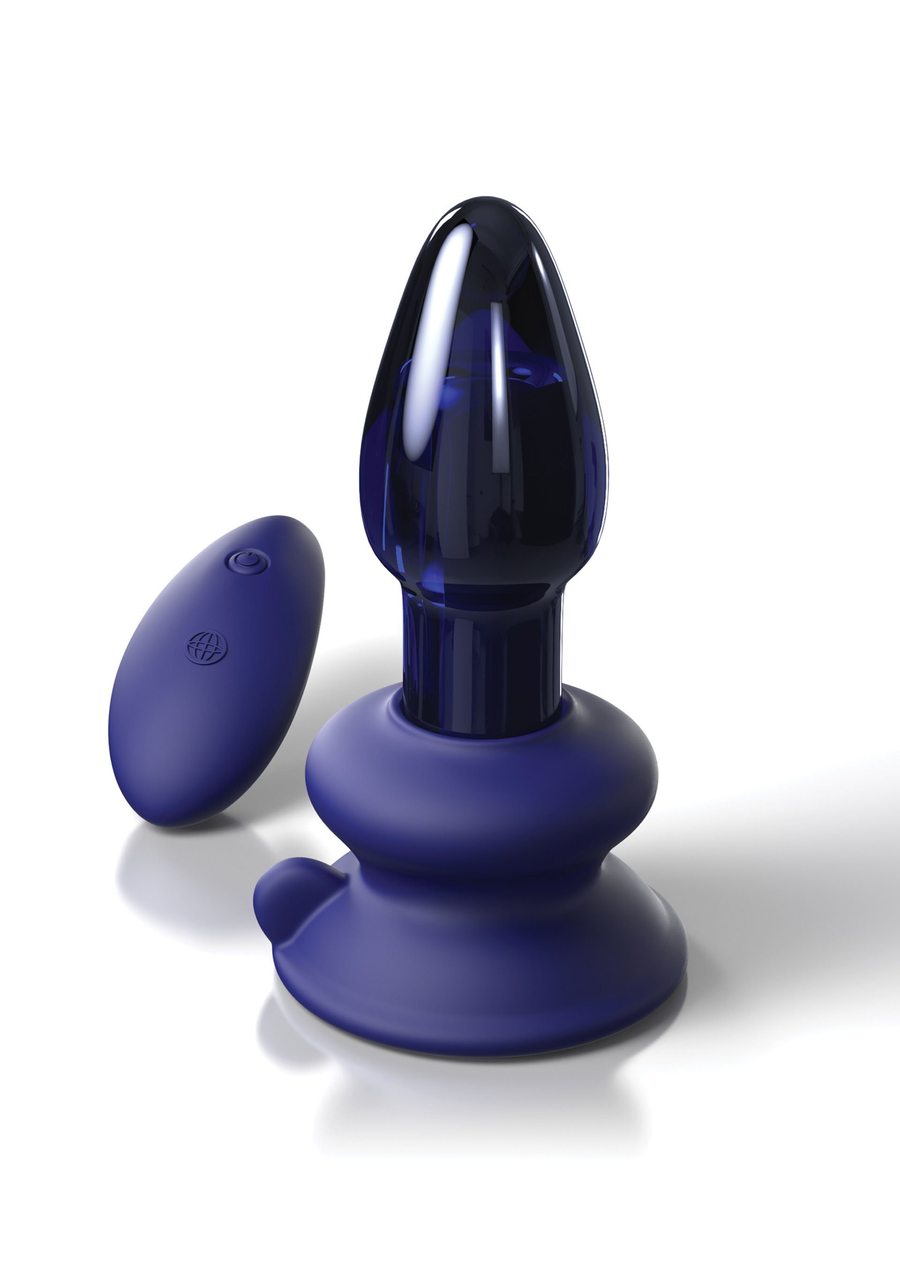  PIPEDREAM VIBRATING GLASS BUTT PLUGS REMOTE CONTROL