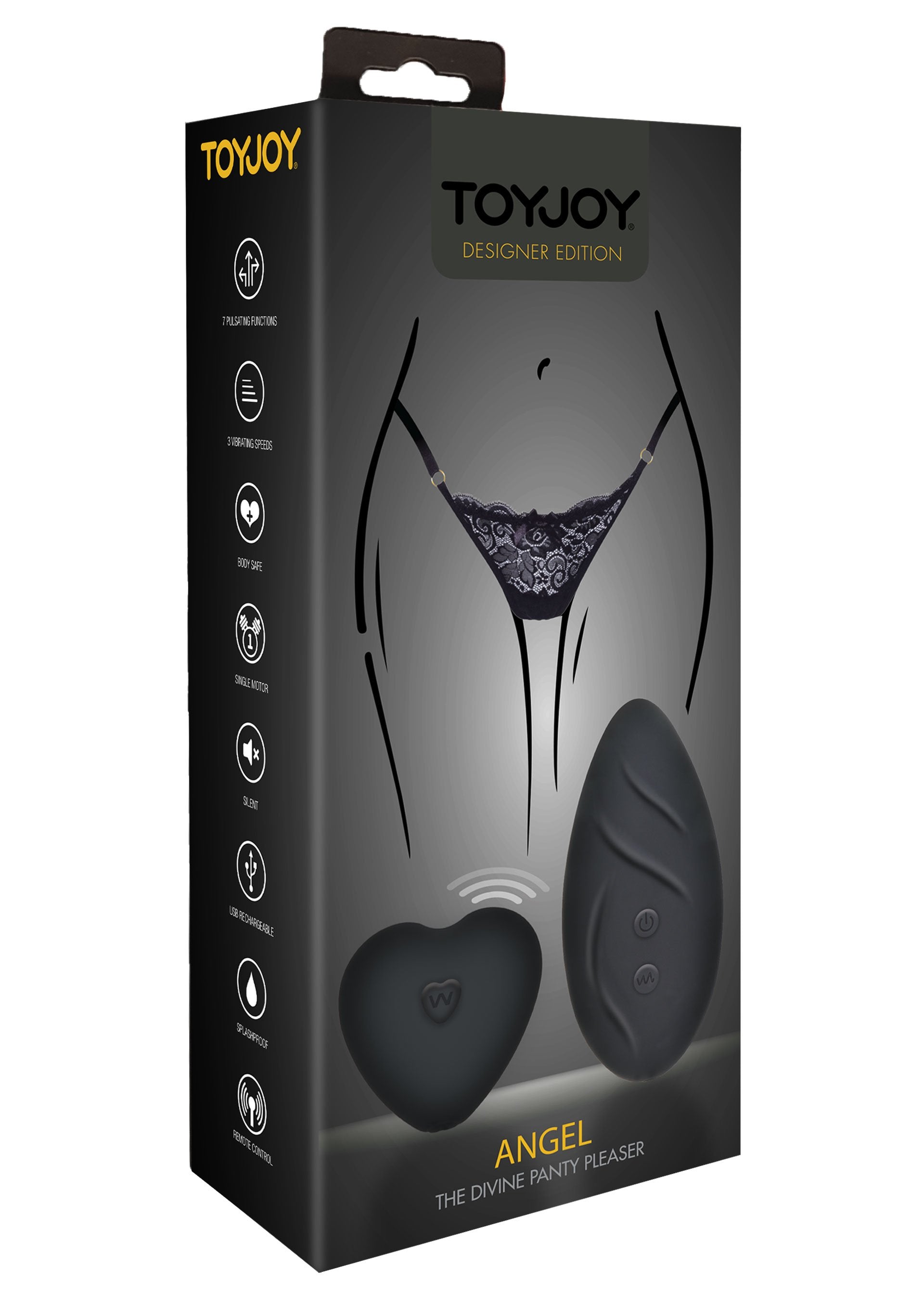 Image of Angel - Remote Control Panty Vibrator Set DESIGNER EDITION 