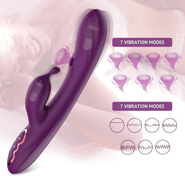 Tracy's Dog G-Spot Suction Rabbit Vibrator - Your Pleasure Toys