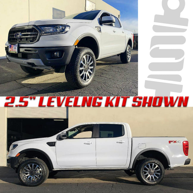 20192022 Ford Ranger 4X4 4WD 3" Front Leveling Lift Kit The