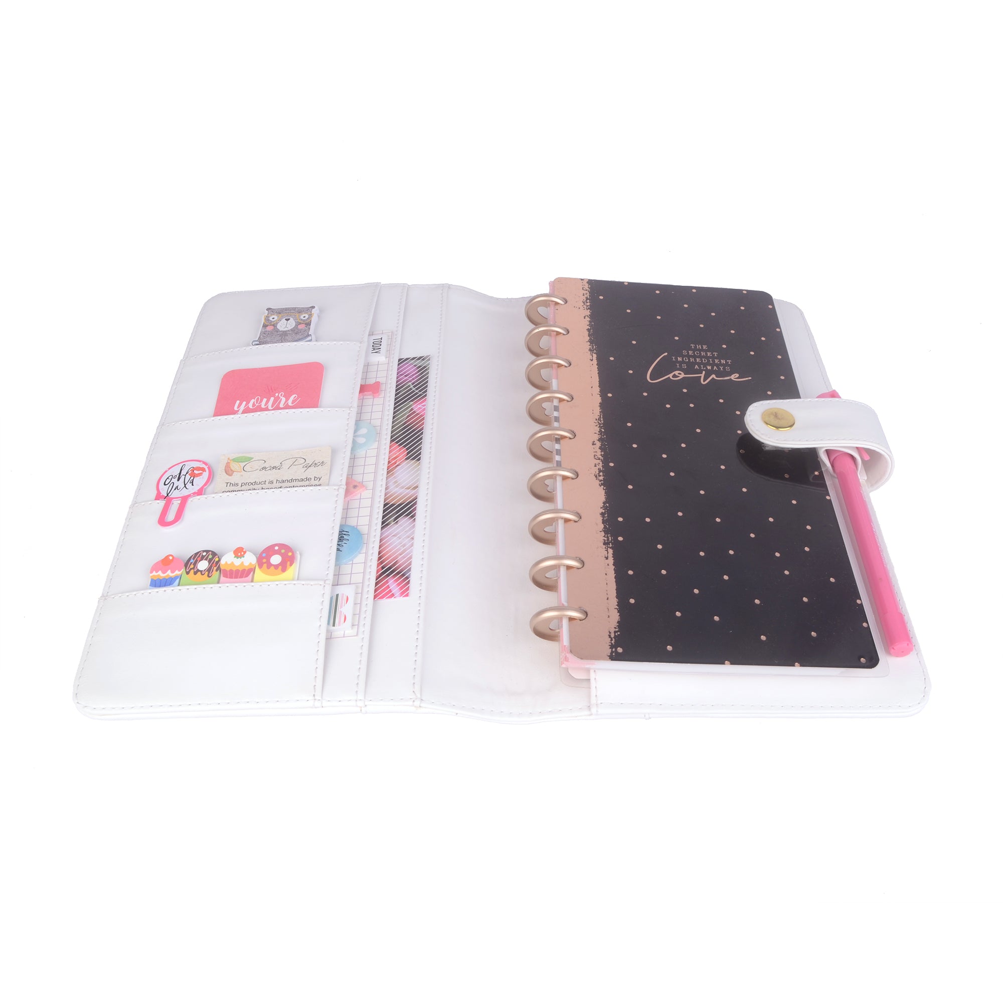 happy planner classic zip folio